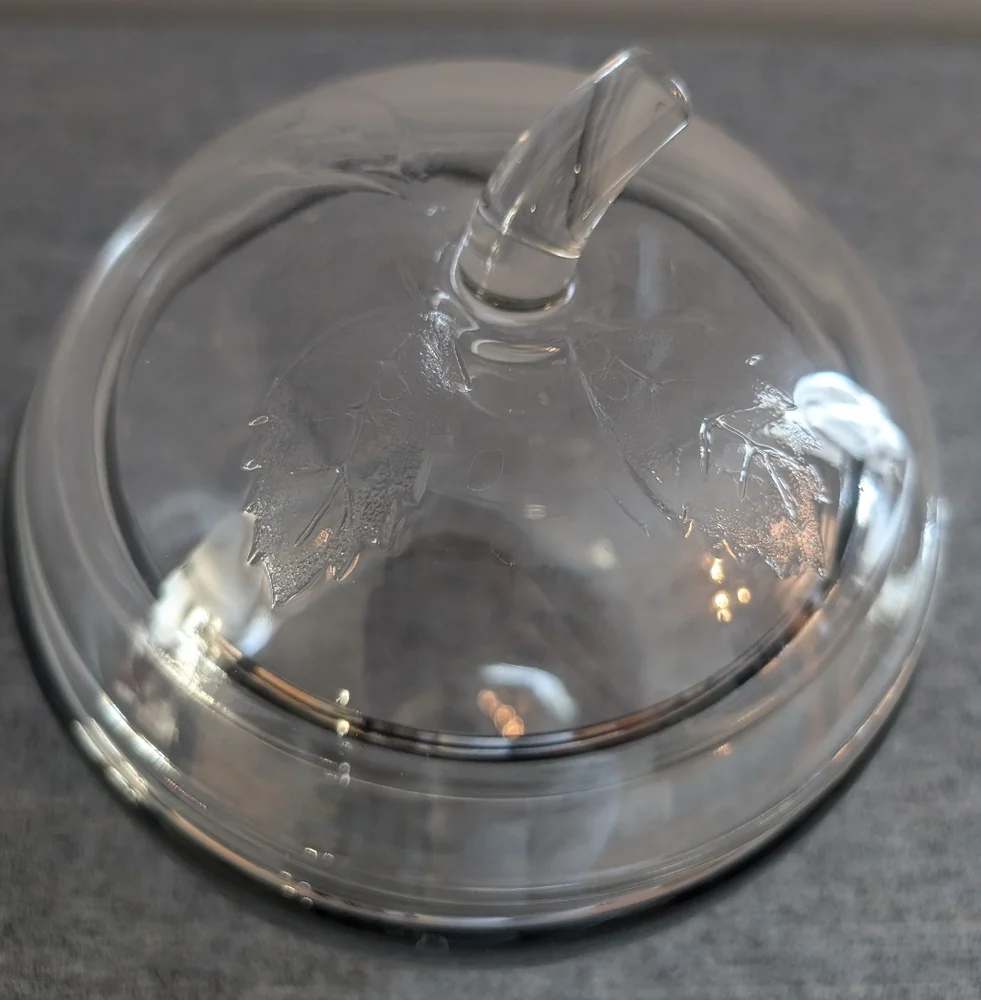 Anchor Hocking Glass Apple Jar/Canister with Lid, 7" - Picture 5 of 5